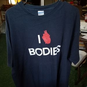 'I Heart Bodies' Unisex/Men's Graphic Tee